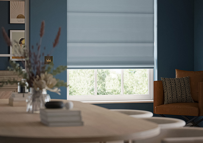 Tussah, Ice - Roman Blind - Image 5